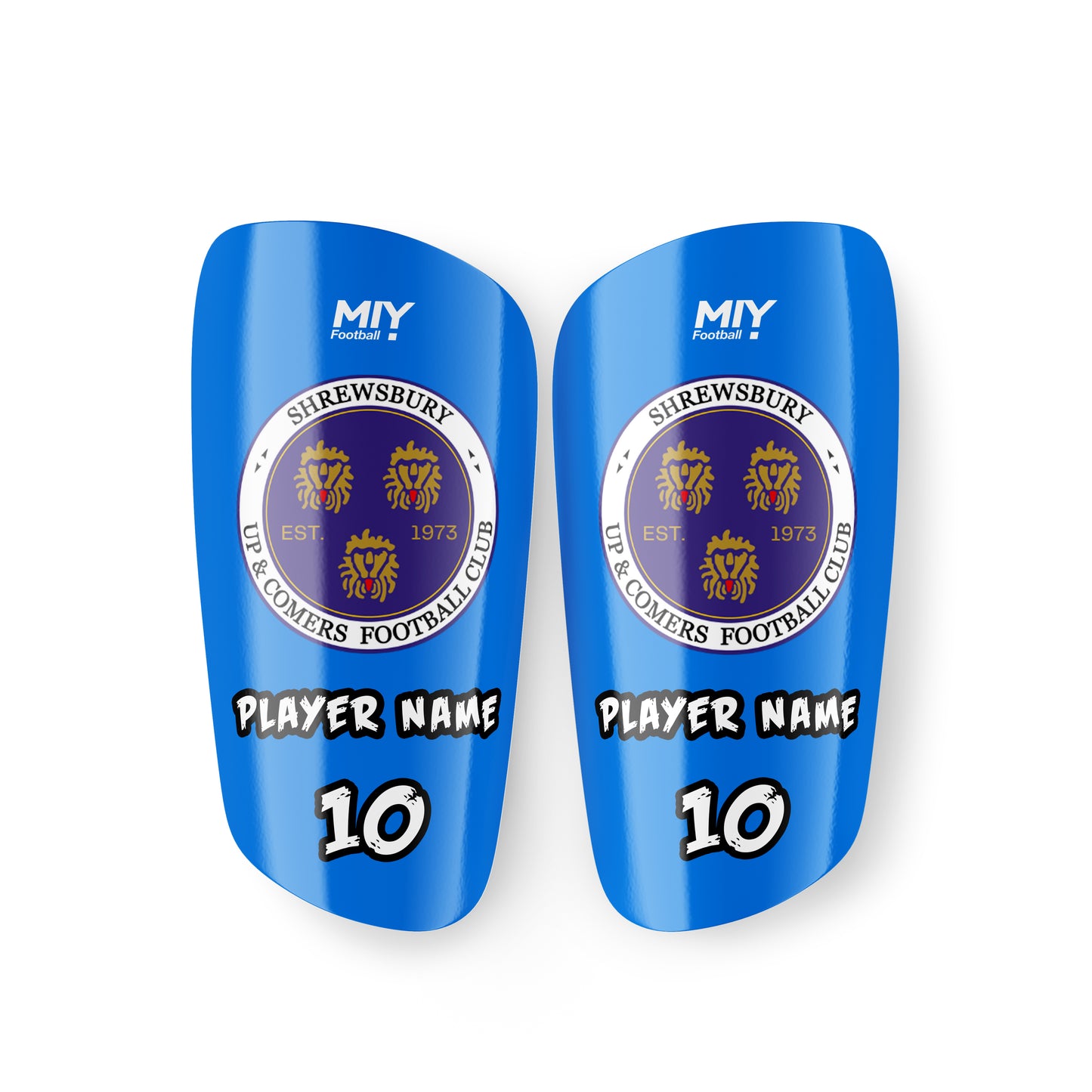 Personalised Shin Guards - Shrewsbury Up & Comers FC